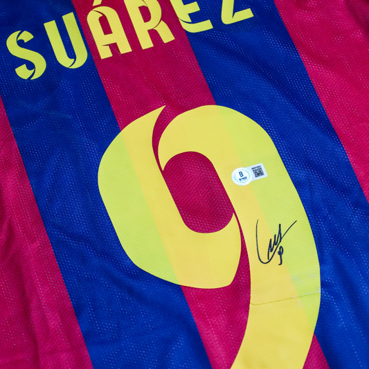Luis Suárez - Jersey Firmado Barcelona