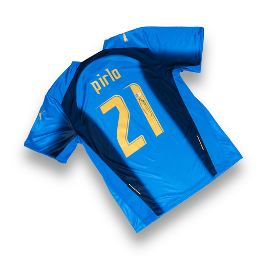 Andrea Pirlo - Jersey Firmado Italia
