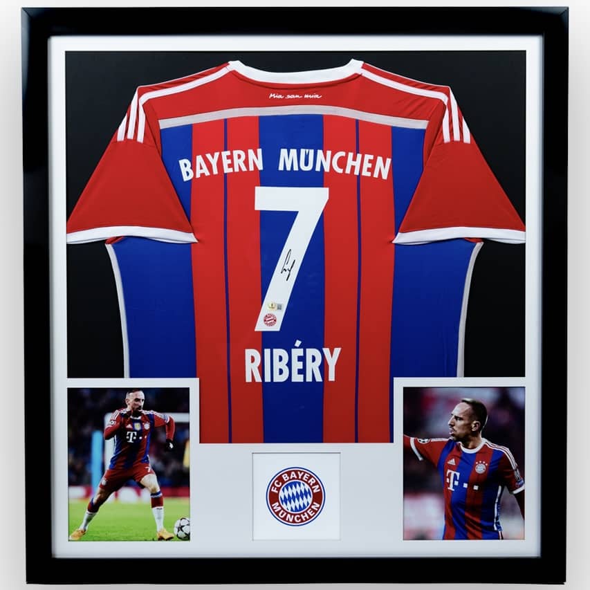 Frank Ribéry - Jersey Firmado Bayern Munich