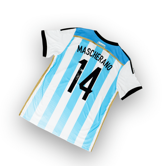 Javier Mascherano - Jersey Firmado Argentina