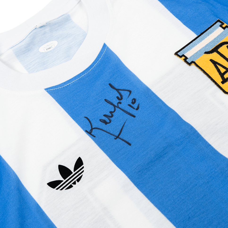 Mario Kempes - Jersey Firmado Argentina