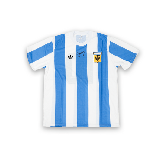 Mario Kempes - Jersey Firmado Argentina