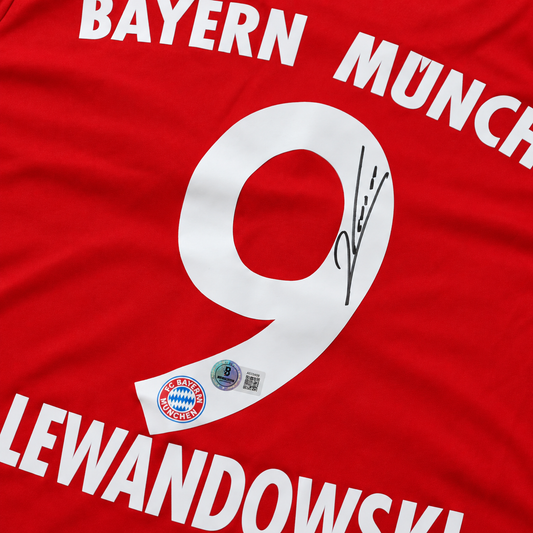 Robert Lewandowski - Jersey Firmado Bayern Munich