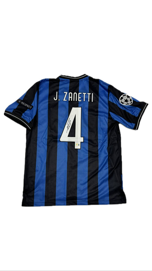 Javier Zanetti - Jersey Firmado Inter de Milán