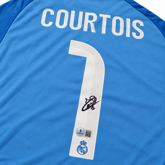 Thibaut Courtois - Jersey Firmado Real Madrid