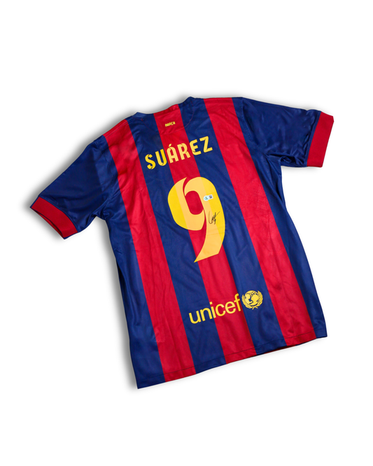 Luis Suárez - Jersey Firmado Barcelona