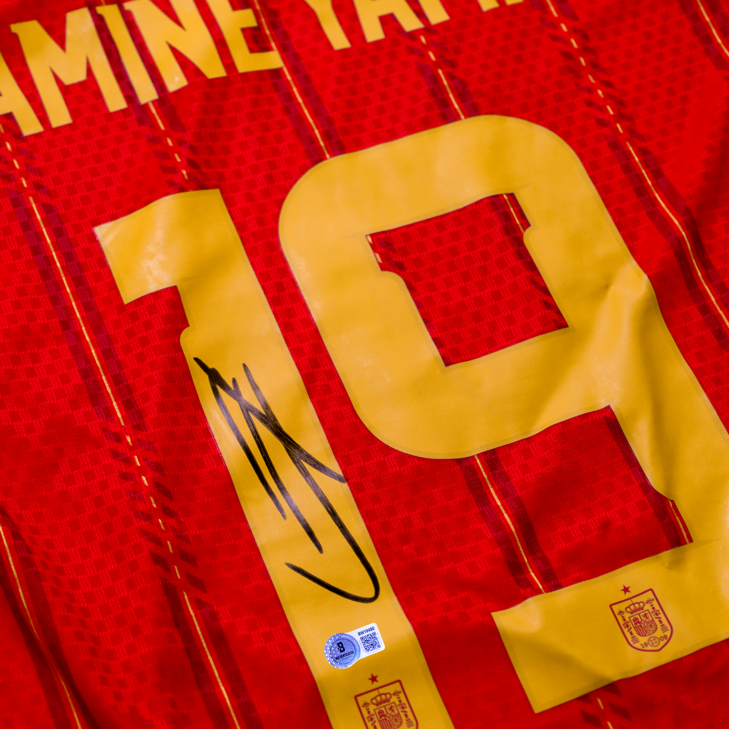 Lamine Yamal - Jersey Firmado España 2024