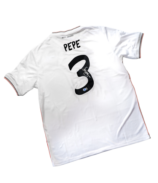 Pepe - Jersey Firmado Real Madrid 2013