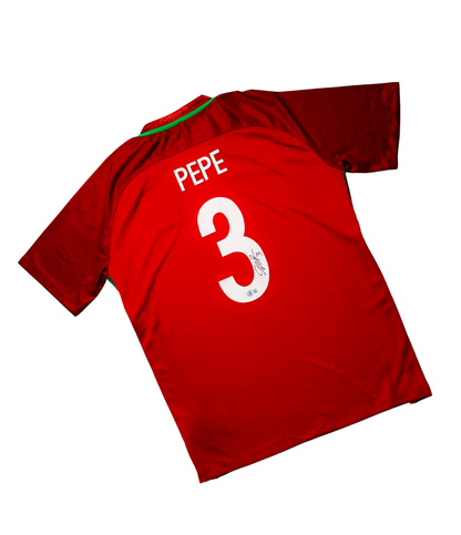 Pepe - Jersey Firmado Portugal 2016