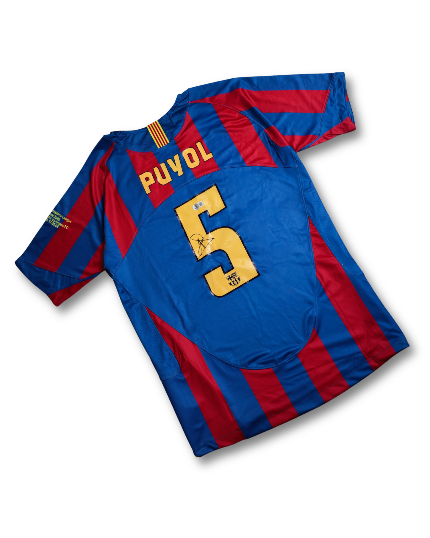 Carles Puyol - Jersey Firmado Barcelona 2006