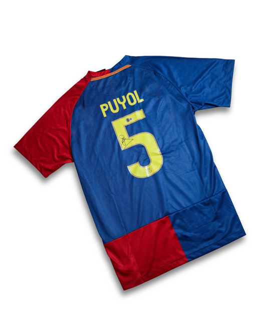 Carles Puyol - Jersey Firmado Barcelona 2009