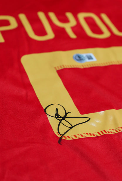 Carles Puyol - Jersey Firmado España 2010