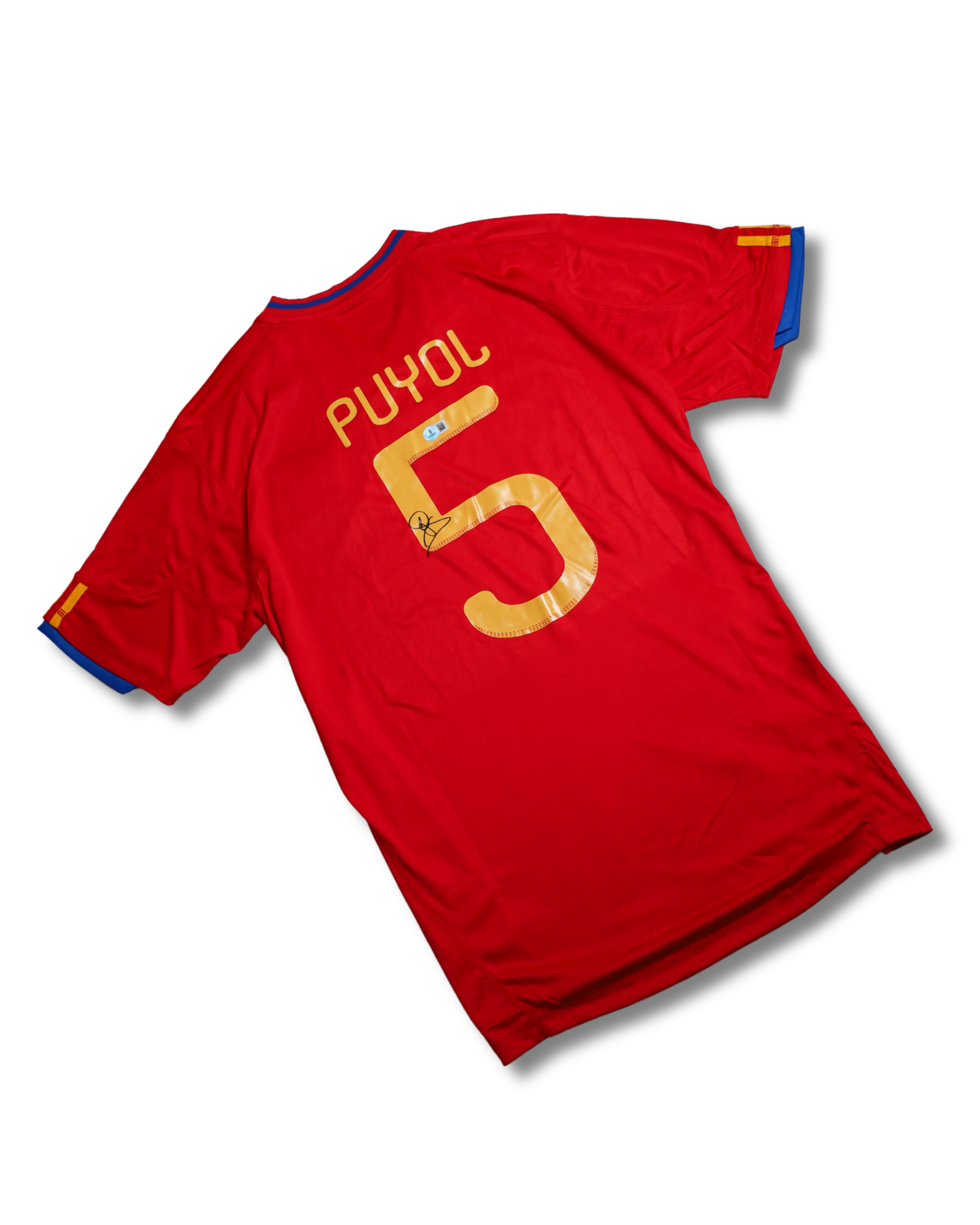 Carles Puyol - Jersey Firmado España 2010