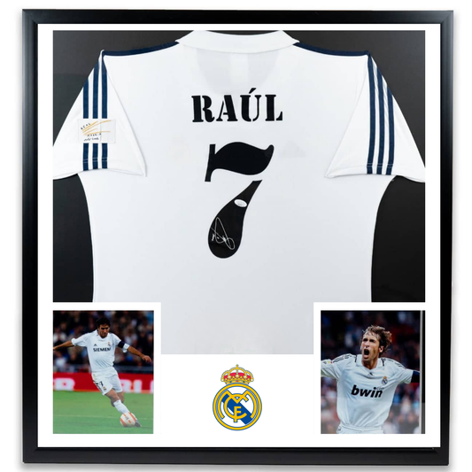 Raúl González - Jersey Firmado Real Madrid