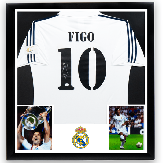Luis Figo - Jersey Firmado Real Madrid