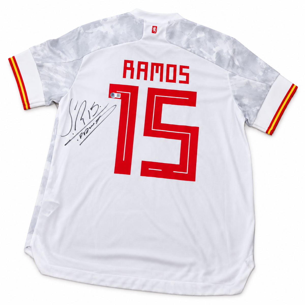Sergio Ramos - Jersey Firmado España