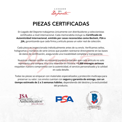 Hugo Sánchez - Jersey Firmado México