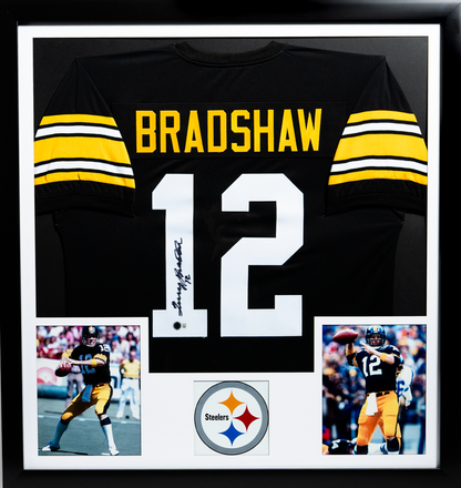Terry Bradshaw - Jersey Firmado Pittsburgh Steelers