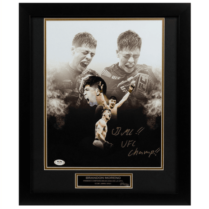 Brandon Moreno - Fotografía Firmada