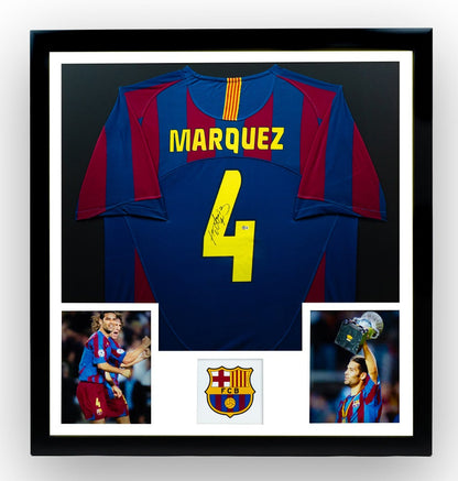Rafa Márquez - Jersey Firmado Barcelona