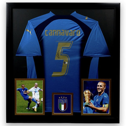 Fabio Cannavaro - Jersey Firmado Italia
