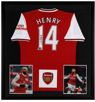 Thierry Henry - Jersey Firmado Arsenal