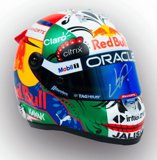 Checo Perez - Casco Firmado