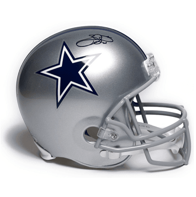 Emmitt Smith - Casco Firmado Dallas Cowboys