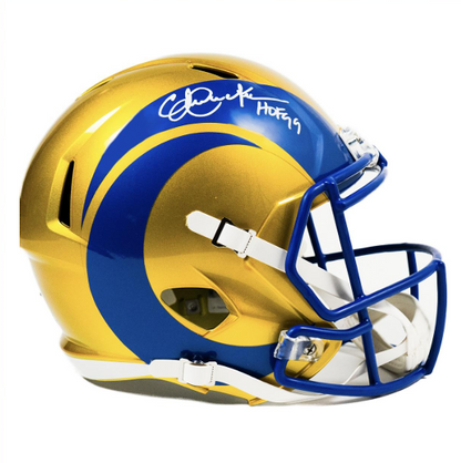 Eric Dickerson - Casco Firmado Los Angeles Rams