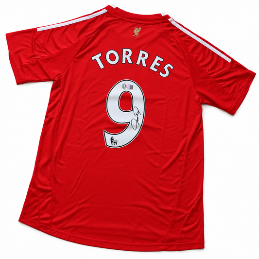 Fernando Torres - Jersey Firmado Liverpool