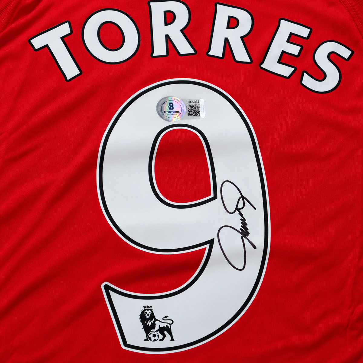 Fernando Torres - Jersey Firmado Liverpool