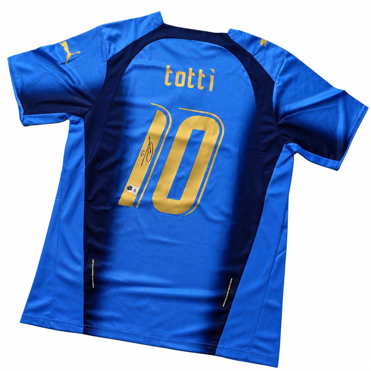 Francesco Totti - Jersey Firmado Italia