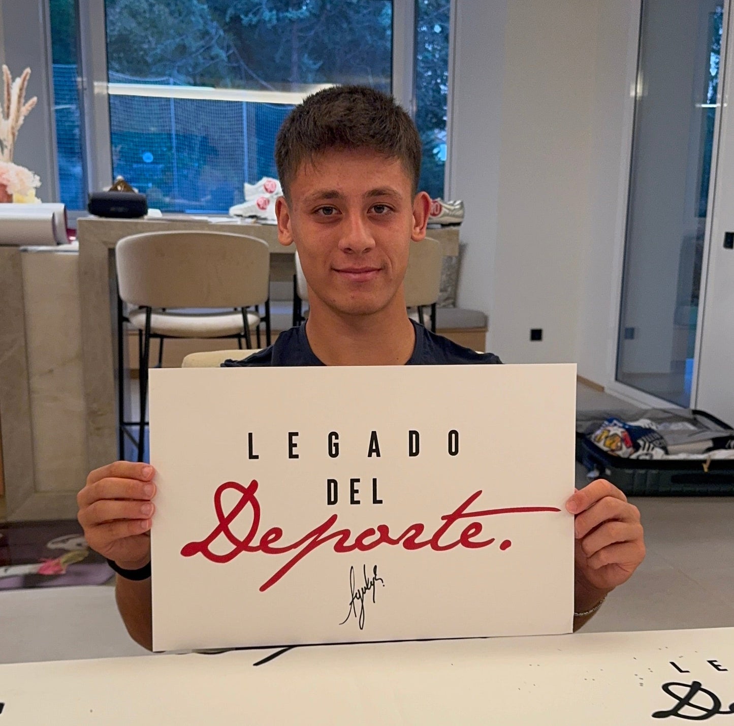 Arda Güler - Jersey Firmado Real Madrid Blanco