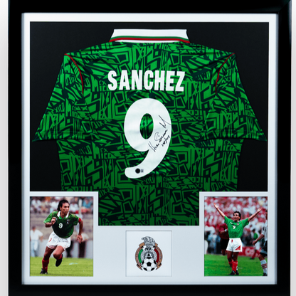 Hugo Sánchez - Jersey Firmado México