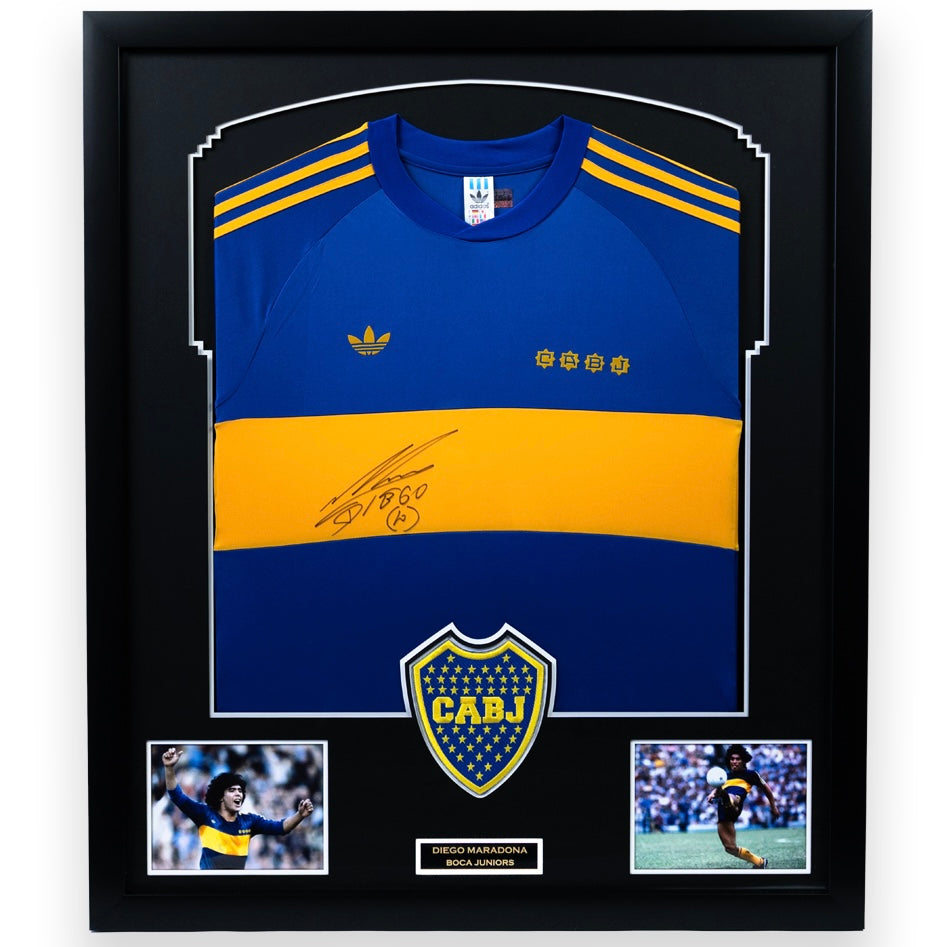 Diego Maradona - Jersey Firmado Boca Juniors