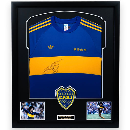 Diego Maradona - Jersey Firmado Boca Juniors