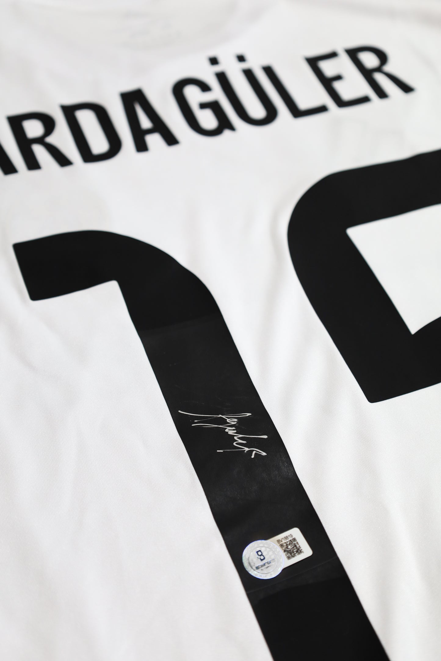 Arda Güler - Jersey Firmado Real Madrid Blanco