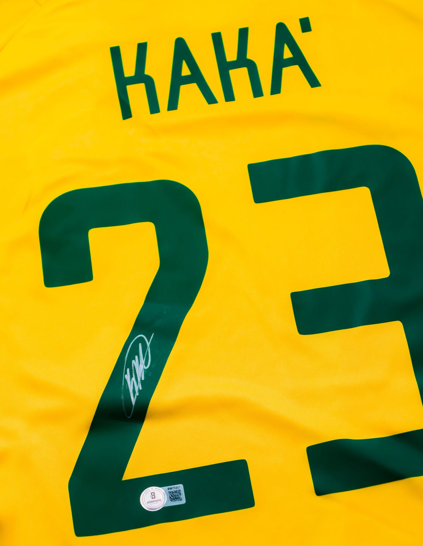 Kaká - Jersey Firmado Brasil 2002