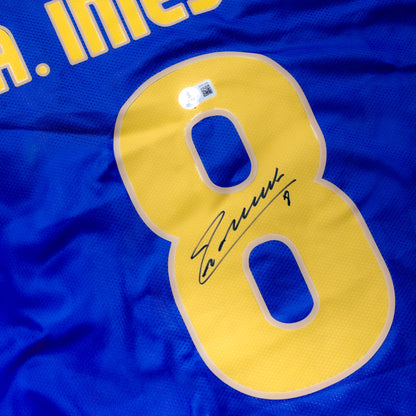 Andrés Iniesta - Jersey Firmado Barcelona 2008