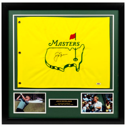 Jack Nicklaus - Bandera Firmada The Masters