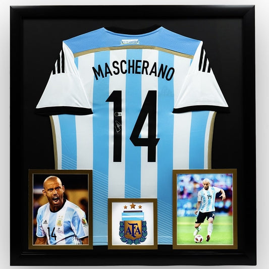 Javier Mascherano - Jersey Firmado Argentina