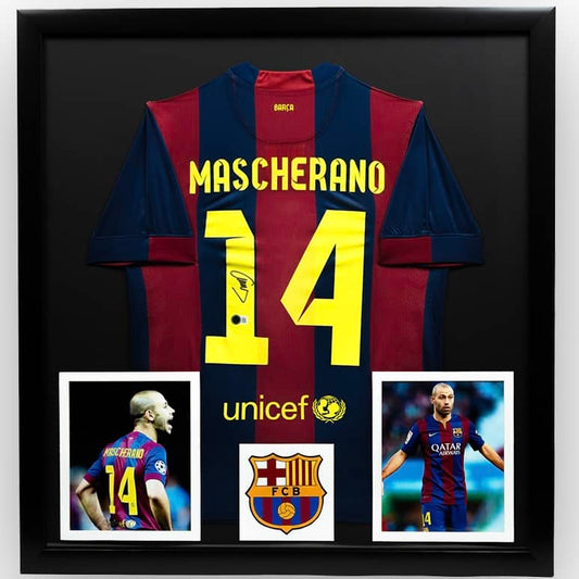 Javier Mascherano - Jersey Firmado Barcelona