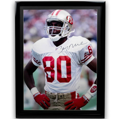 Jerry Rice - Fotografía Firmada San Francisco 49ers