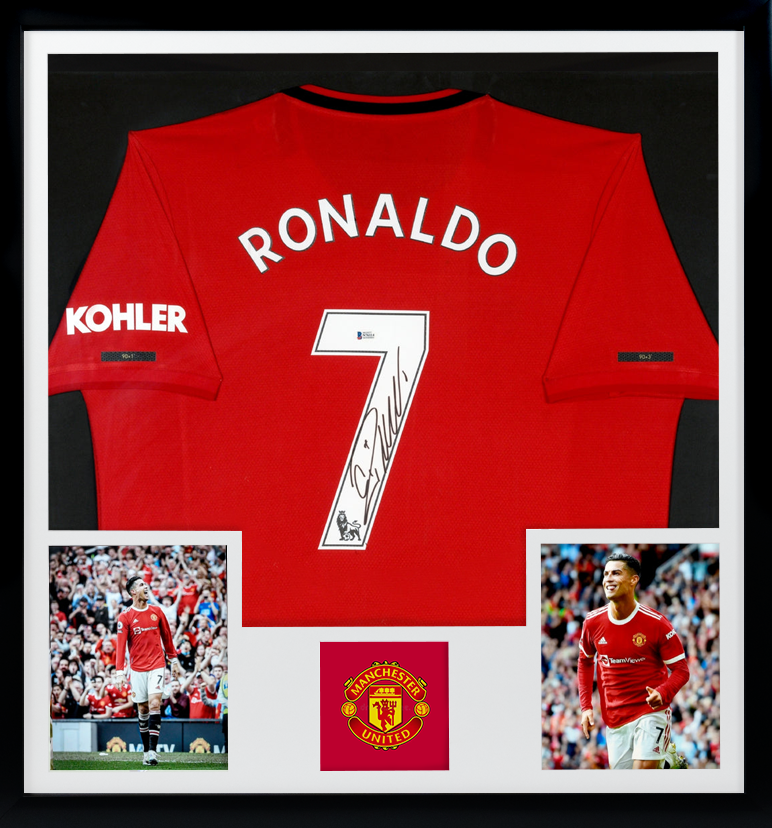 Cristiano Ronaldo - Jersey Firmado Manchester United