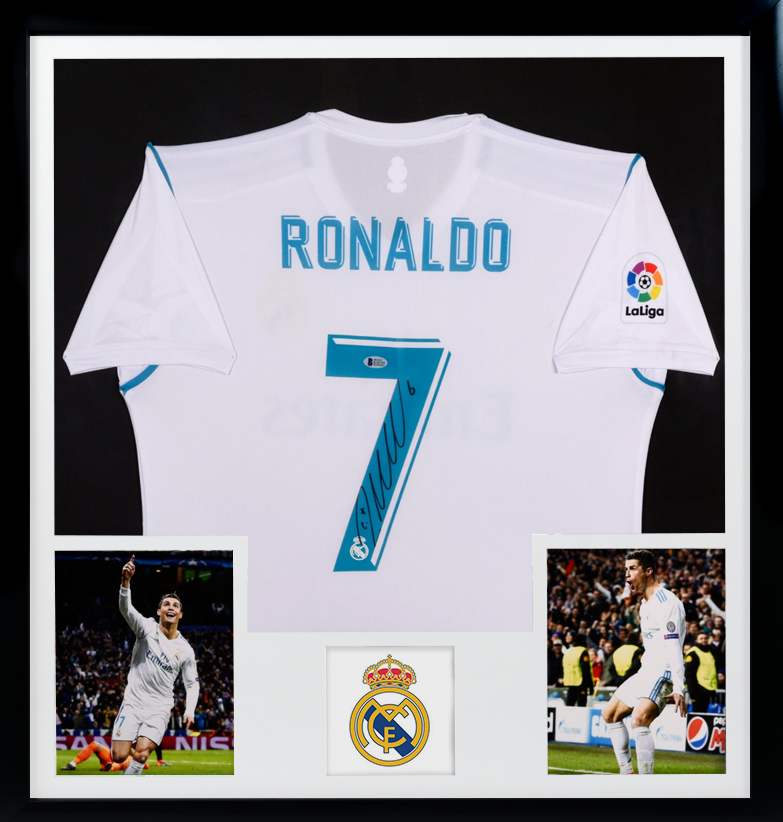Cristiano Ronaldo - Jersey Firmado Real Madrid