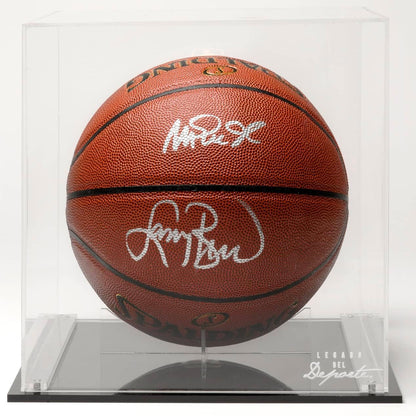 Larry Bird & Magic Johnson - Balón Firmado
