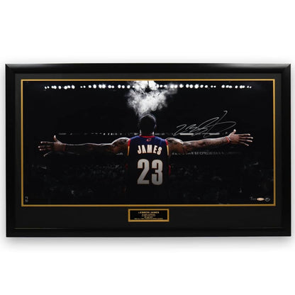 LeBron James - Póster Firmado Cleveland Cavaliers