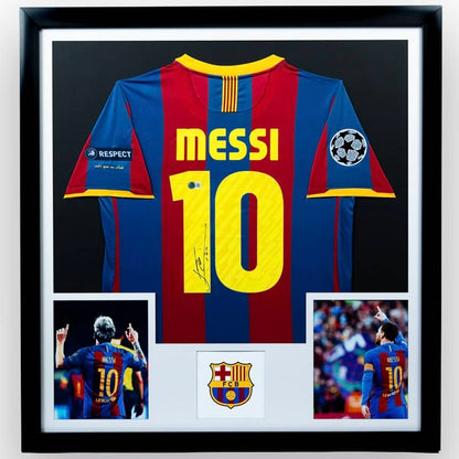 Leo Messi - Jersey Firmado Barcelona
