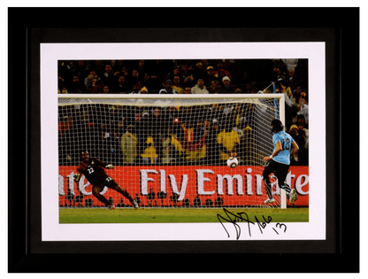 Loco Abreu - Fotografía Firmada Uruguay