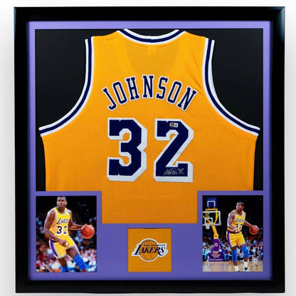 Magic Johnson - Jersey Firmado Los Angeles Lakers